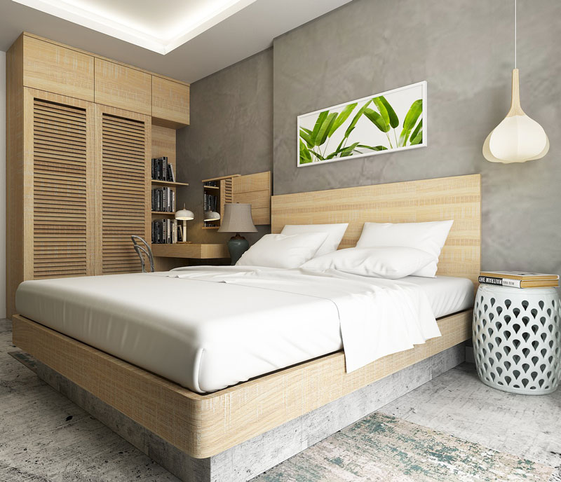 Bild Schlafzimmer - Stimmige Raumgestaltung mit Farben 